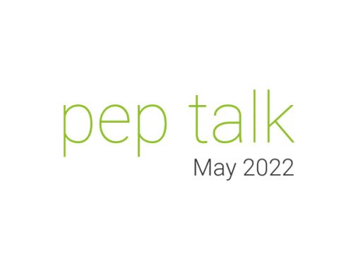 pep talk May 2022