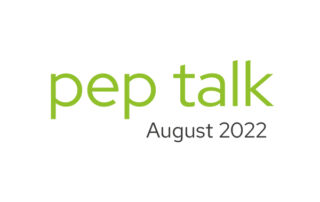 pep talk logo