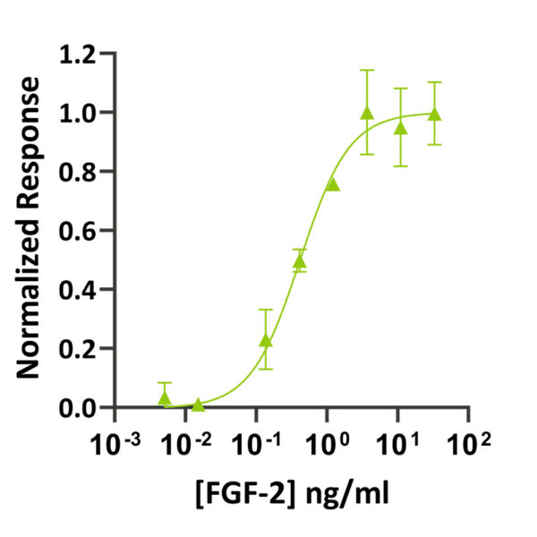 Bioactivity graph zebrafish FGF-2
